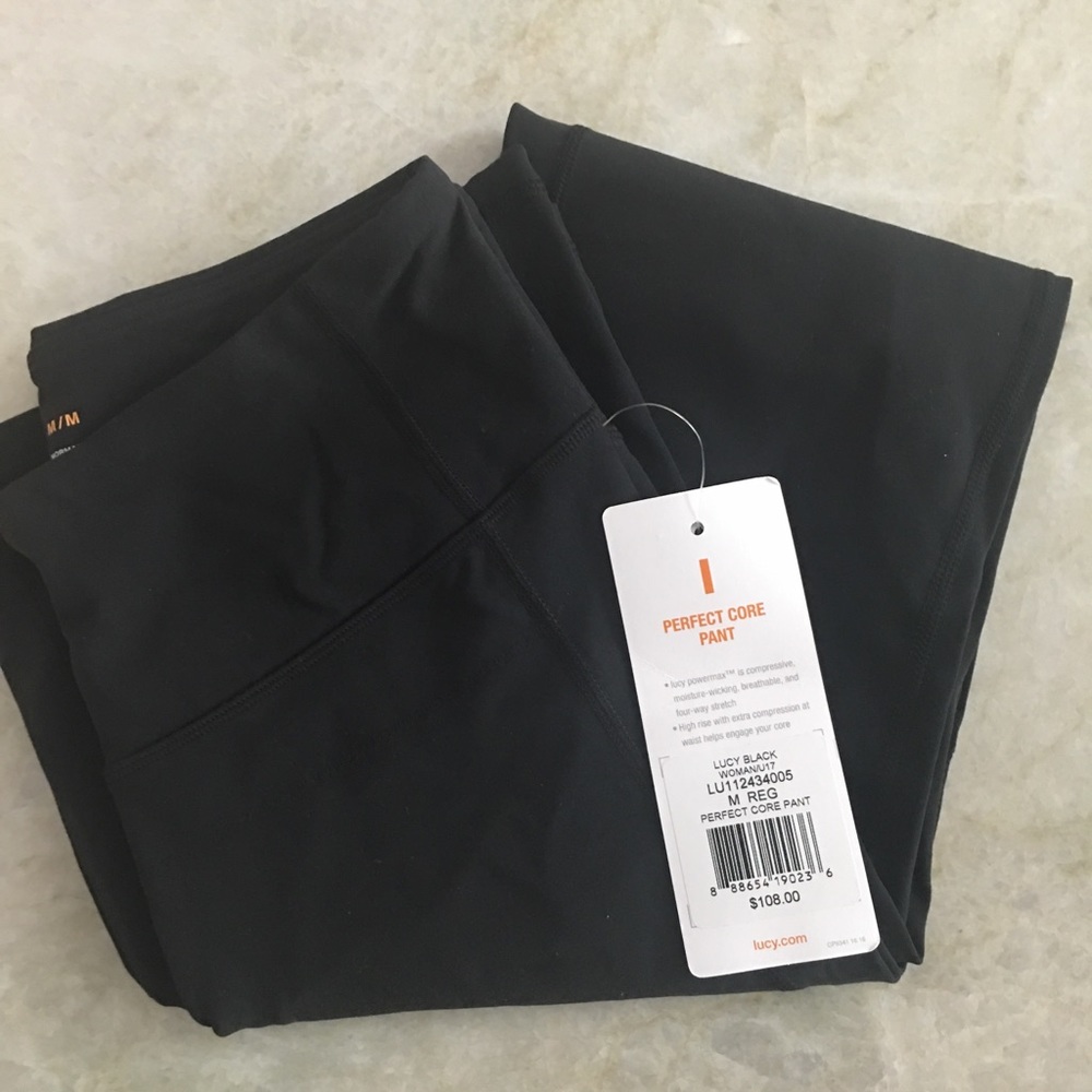 NWT Lucy Perfect Core Pant